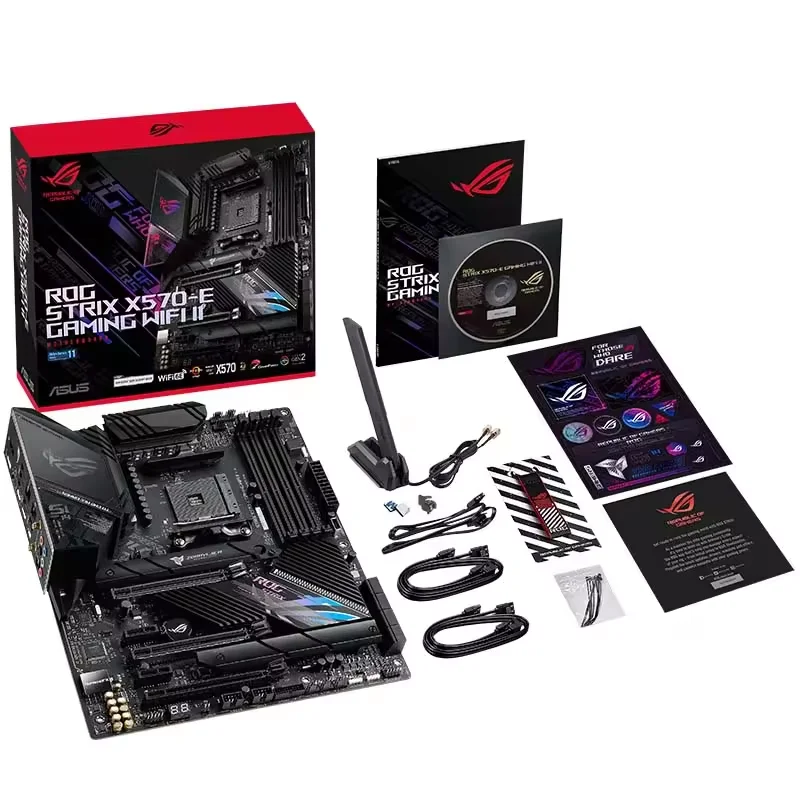 اللوحة الأم ROG STRIX X570-E GAMING WIFI II الجديدة تمامًا
