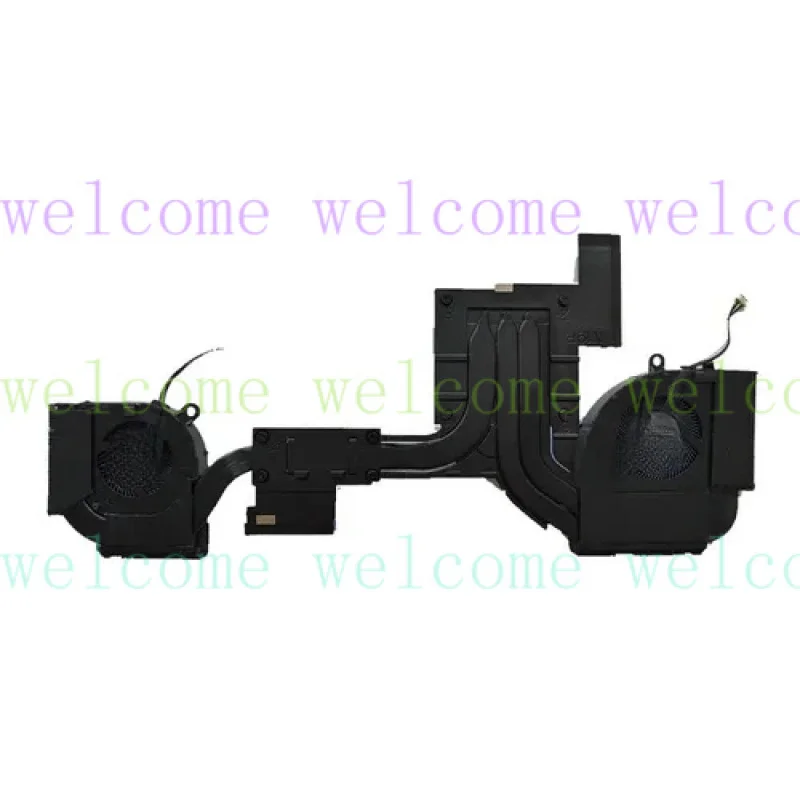 

5H40X89381 New For Lenovo P15 T15g Gen1 N19E CPU GPU Cooling Fan With Heatsink