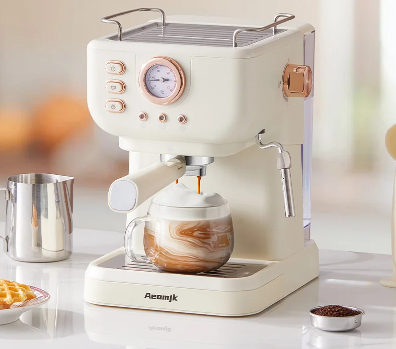 

Кофемашина премиум-класса — высококачественное коммерческое и домашнее использование с современным минималистским дизайном