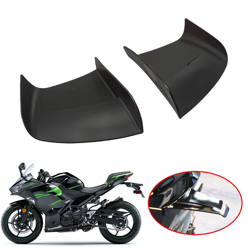 Side Kuip Wind Wing Fit Voor Kawasaki Ninja400 Motorfiets Universele Accessoire Winglets Spoiler Aerodynamische Wing Kit Motor