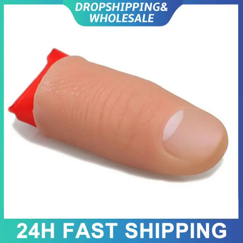 Simulation Prank Toys Pleasure Unique Vanishing Props Popular Vinyl Fancy Toys Novel Simulation Finger Cot