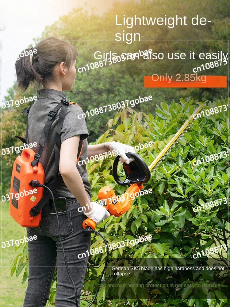 Wyj Electric Green Hedge Pruning Machine Greening Garden Tea Leaves Shrub Hedge Shears Pruning Machine Hedge Trimmer