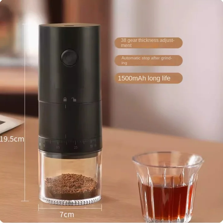 Portable USB Rechargeable Coffee Grinder Electric Bean Grinder Coffee Grinder cafeteras  espresso