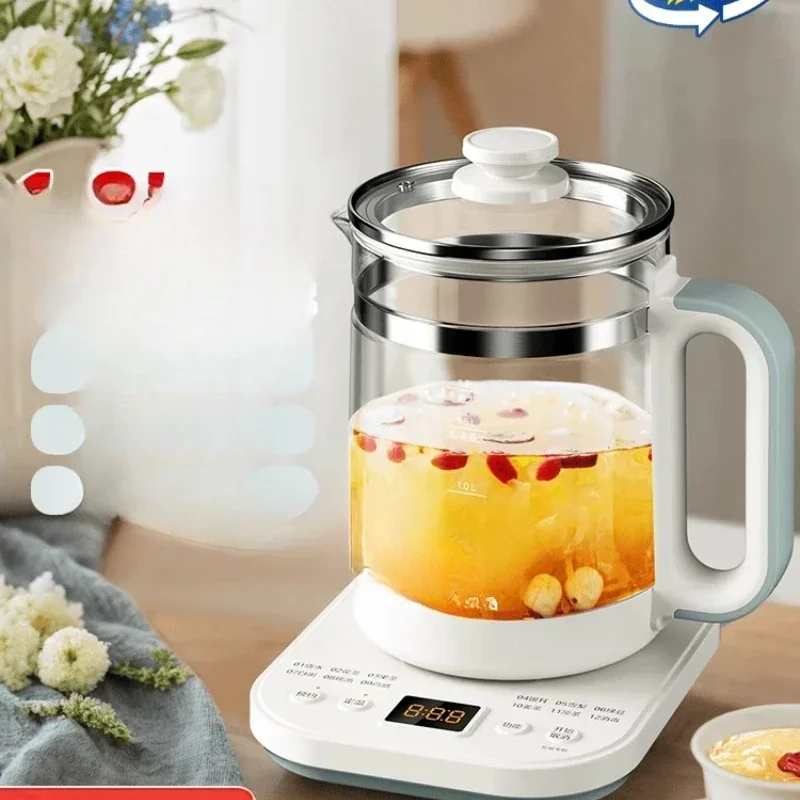 Health pot, multi-functional for home use, small office tea brewing 1.8L stewing integrated