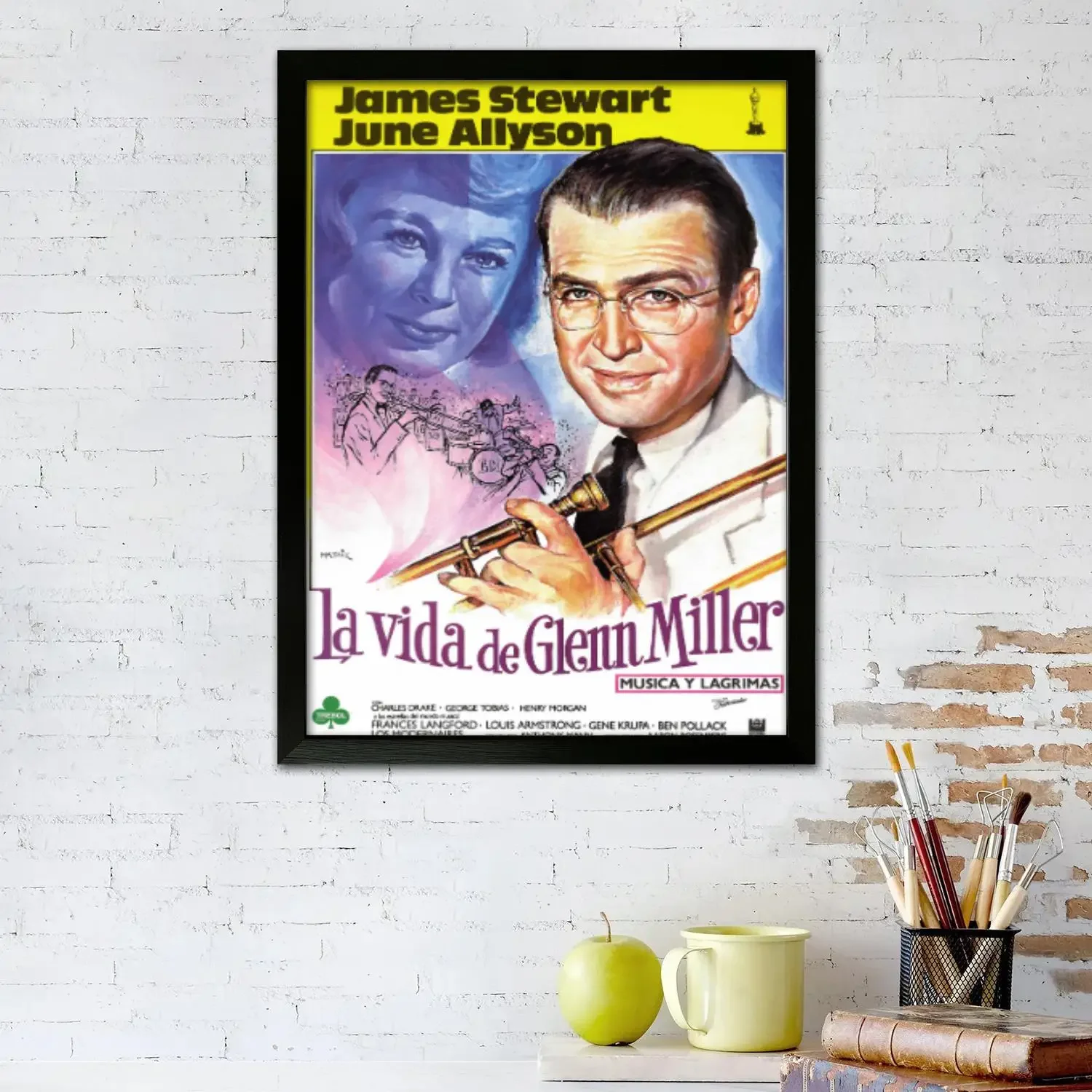 Glenn Miller Canvas Art Poster, Wall Art, Picture Print, Modern Family, Bedroom Decor, Posters,Decorative painting