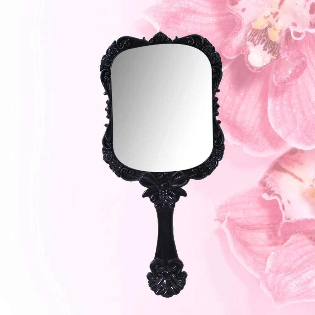 2 قطعة مرآة مكياج بنمط الفراشة مادة ممتازة متينة للاستخدام طويل الأمد وتصميم مدمج ومحفظة محمولة ذات سطح شفاف #5