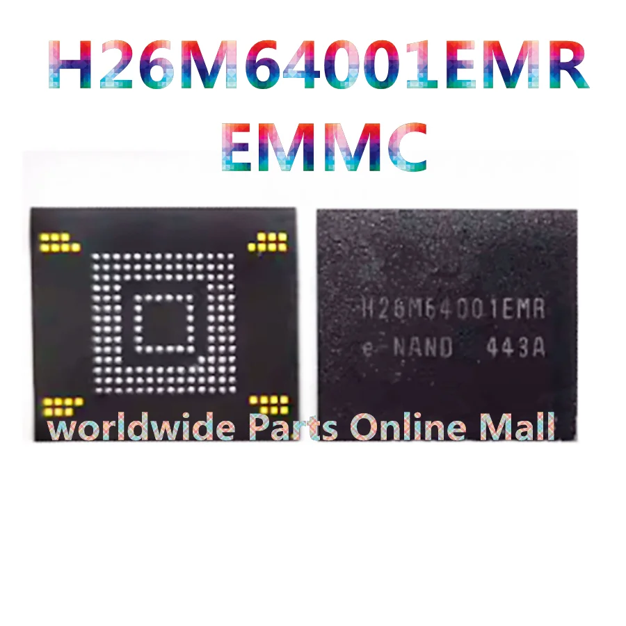 

1 шт.-5 шт., H26M64001EMR подходит для Hynix 32G 153 ball emmc мобильный телефон шрифтов, подержанных растений, хороших шаров ic