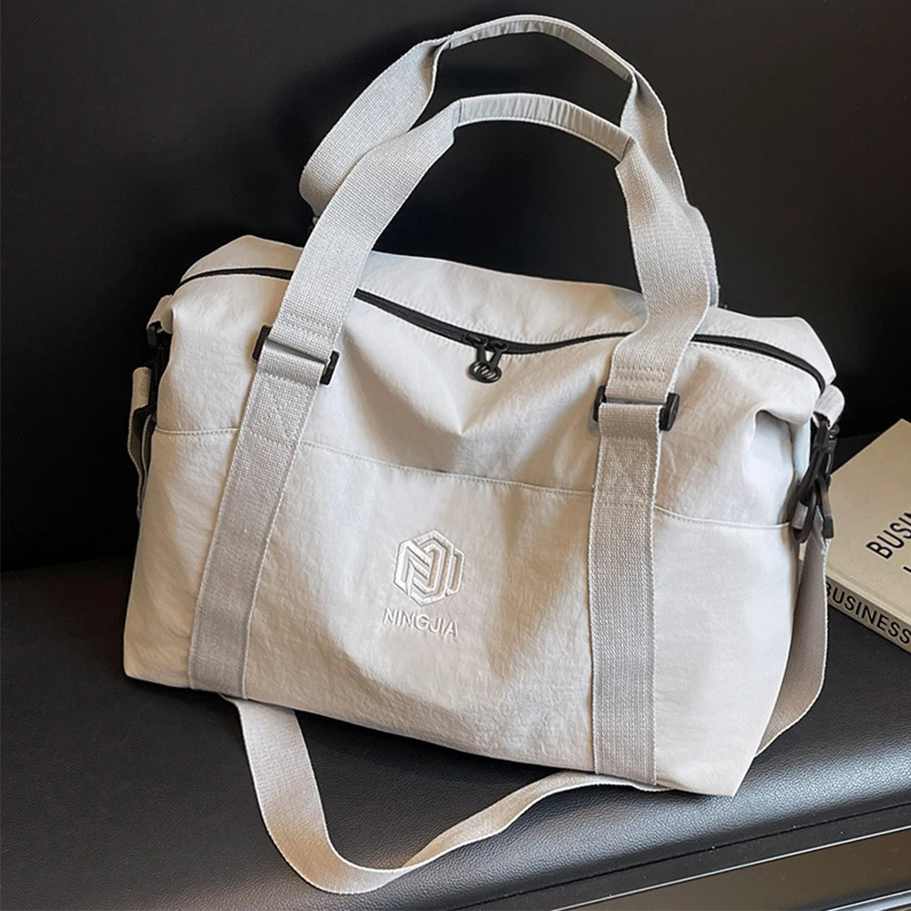 رحلة عمل سريعة الجفاف، حقيبة سفر لمسافات قصيرة، حقيبة كتف للرجال مع سعة كبيرة، حقيبة لياقة للسفر مقاومة للماء للنساء