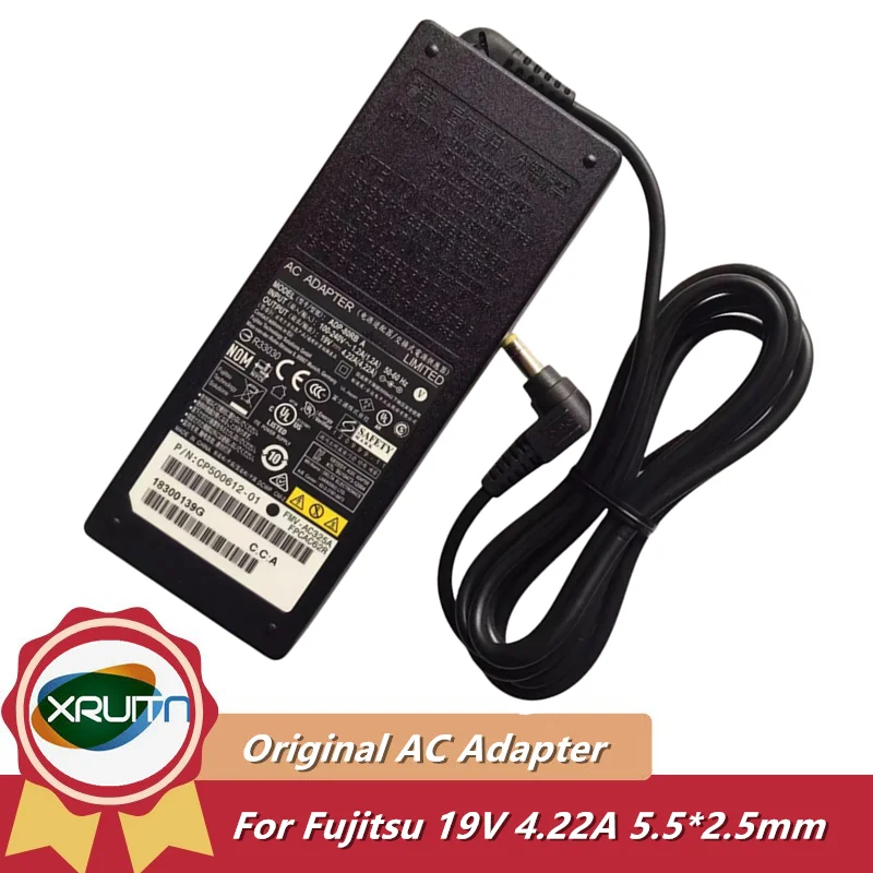 

Genuine AC Adapter Laptop Charger ADP-80NB A 19V 4.22A 80W For Fujitsu lifebook Power Supply FMV-AC325A FPCAC62W CP483450-01