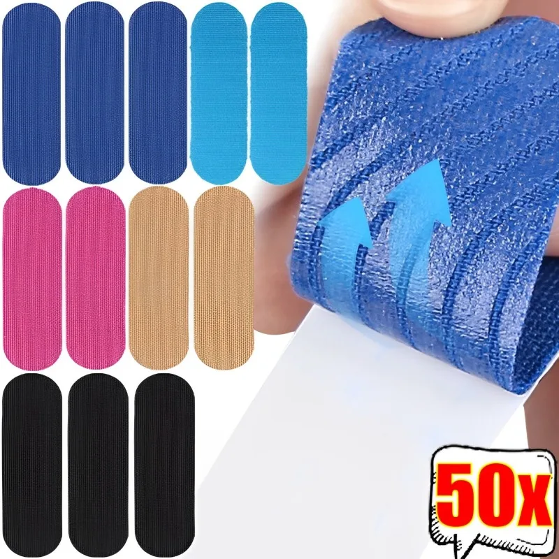 Bowling Accessories Premium Bowling Thumb Tapes 50/10pcs Flexible Elastic Breathable Finger Tapes for Men Women Skin-friendly