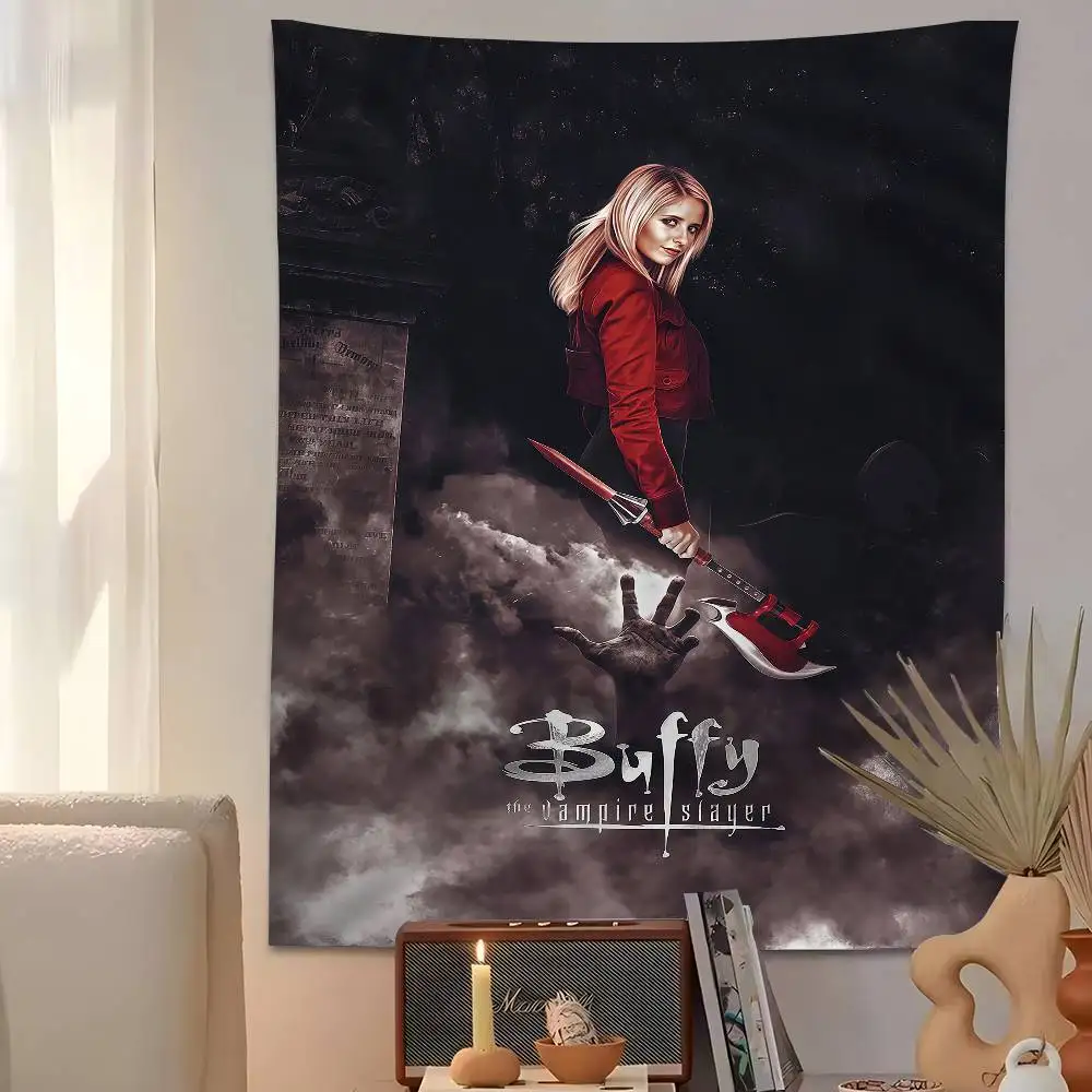 1 قطعة بافي مصاص الدماء القاتل الفيلم الكلاسيكي المطبوعة نسيج كبير الهبي الجدار الشنق البوهيمي جدار المفروشات ماندالا ديكور المنزل