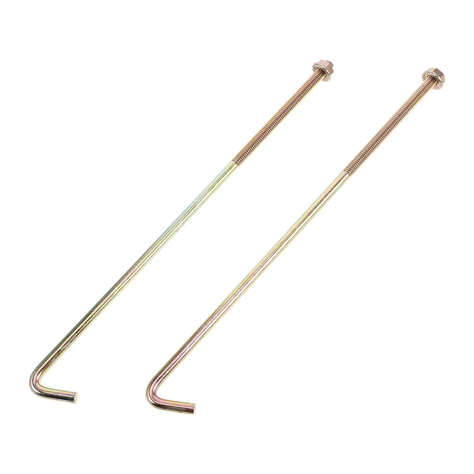 

2pcs Fixing Screw Hooks Hold Down Bracket Kit Hardware Replacement Aluminum Car Truck Securing Fasteners