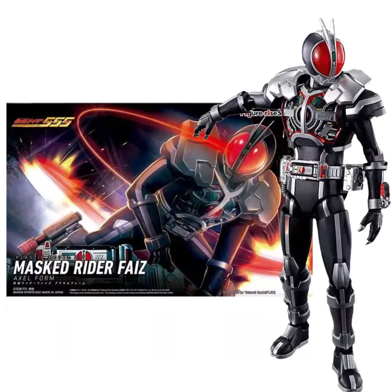 

Оригинальная фигурка Bandai, Райдер в масках, набор моделей Faiz, фигурка-rise, стандартная форма Faiz Axel, Коллекционная модель, экшн-фигурка, детские игрушки