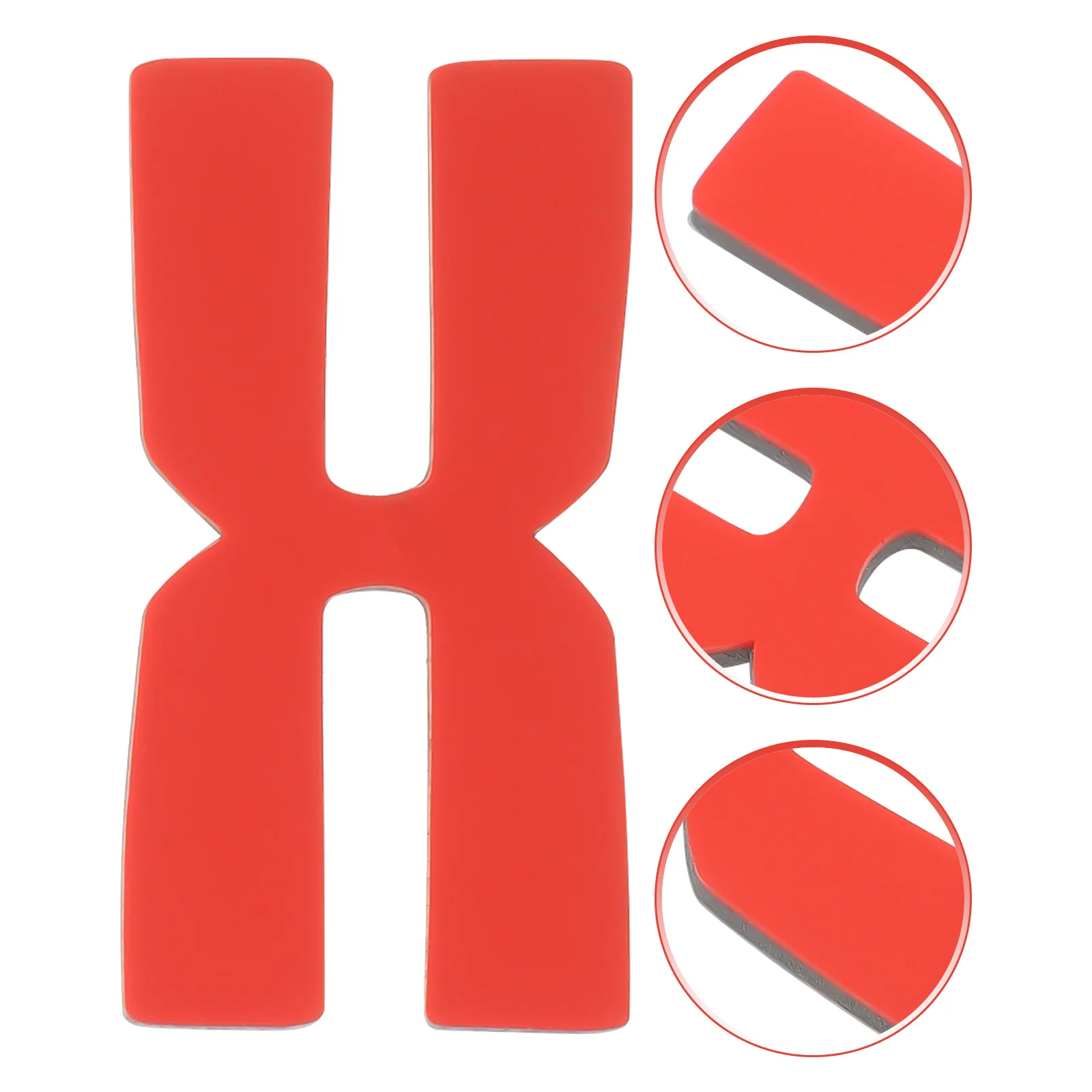 

H-Shaped 3g Silicone Weight Disc Orange Tennis Racket Pads for Accessories Balance Tool Racket Supplies Weighted Pad