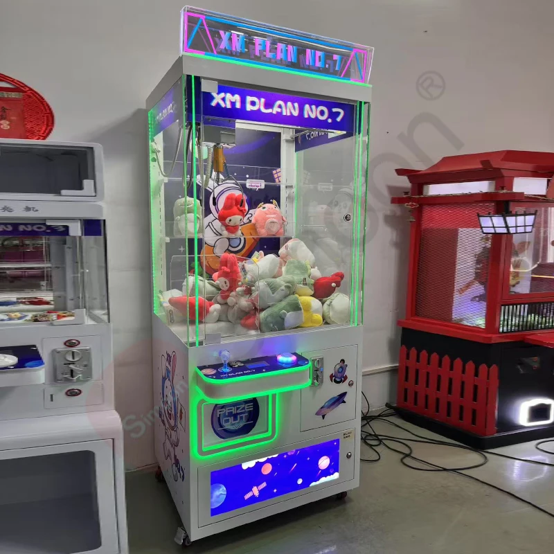 

Large Crane Arcade Claw Game Machine Prize Vending Toy Gift Stuffed Animal Doll Machine for Game Center