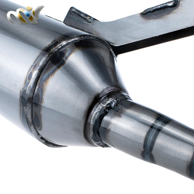 V8 motorcycle Muffler modify stuable For Honda DIO AF34 AF35 ZX50 Racing Parts 50-90cc Handmade Motor Escape Pipe