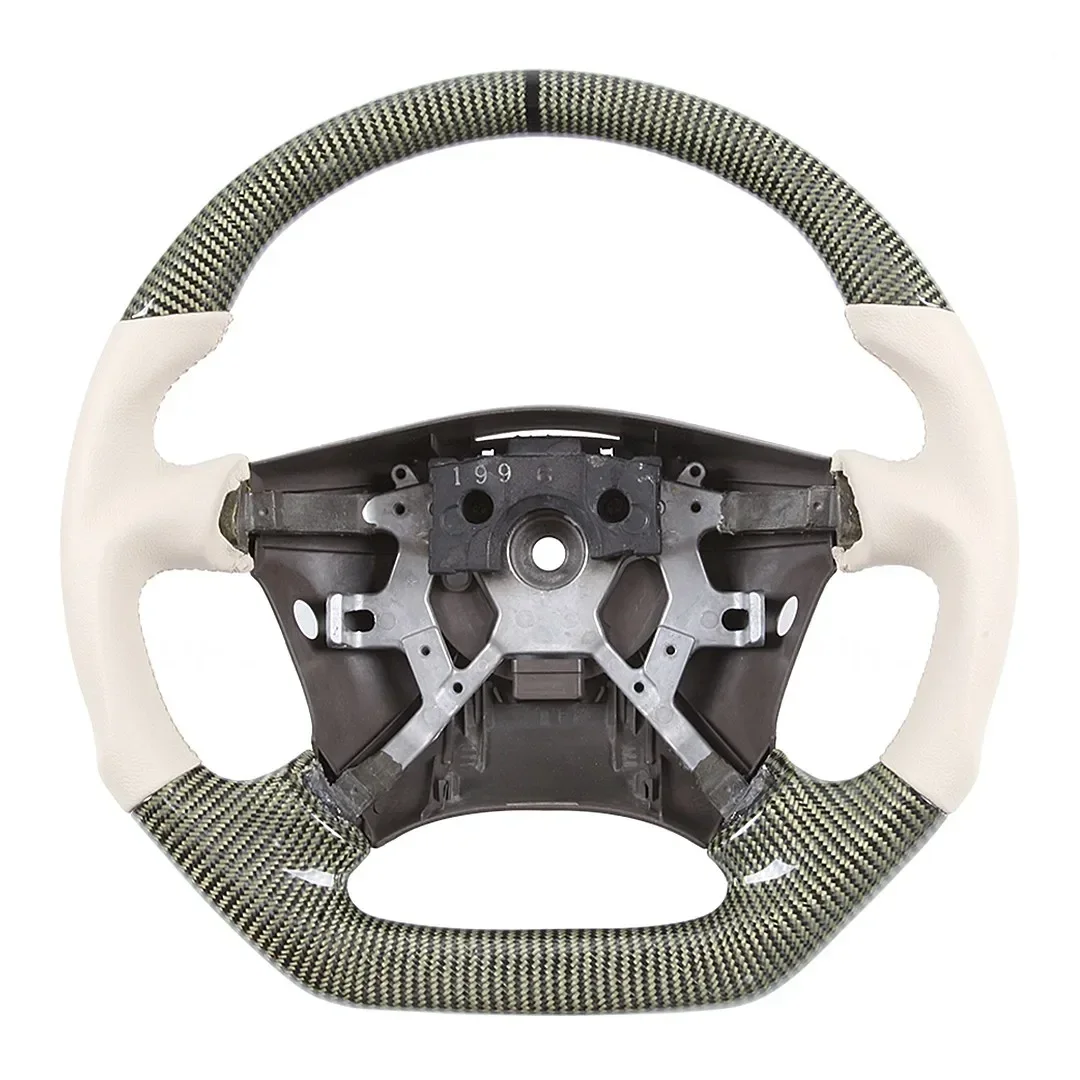 

100% настоящий руль из углеродного волокна для Y61 Safari Tiida X-Trail Juke Leaf