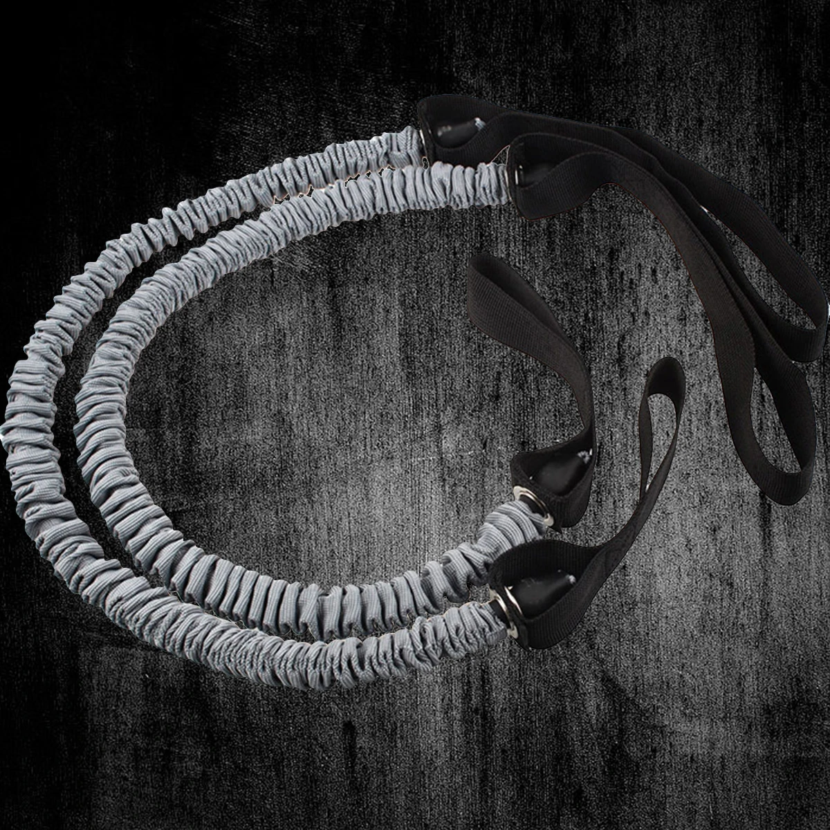 

Pull Rope Elastic Stretch Bands for Exercise Fitness Resistance Abdominal Wheel Auxiliary Grey Workout
