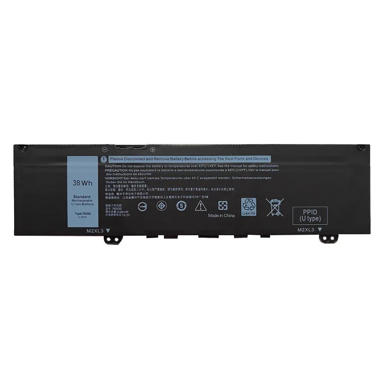 F62G0 11.4V 3166mAh 38Wh for Dell Inspiron 7373 13 7000 for 2 in 1 Fit for Inspiron 13 7386 7370 for Vostro 13 5370 Laptop view 4