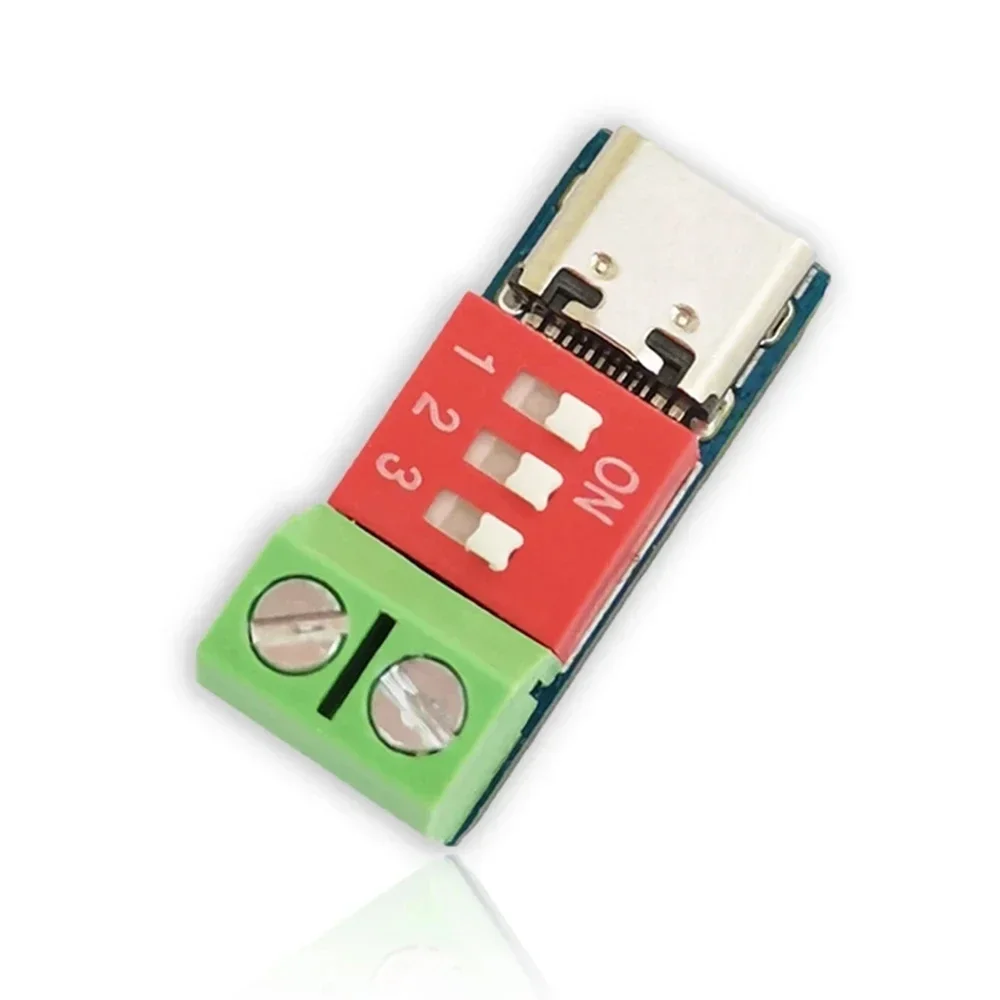 

USB-C PD Trigger Board Module PD/QC Decoy Board Fast Charge USB Type-c to 12v High Speed Charger Power Delivery Boost Module
