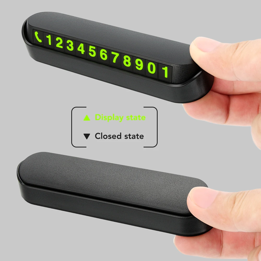 

Phone Number In Car Parking License Plate Temporary Stop for Nissan qashqai j10 j11 juke X-Trail T30 T31 T32 Rogue S35 Tiida Liv