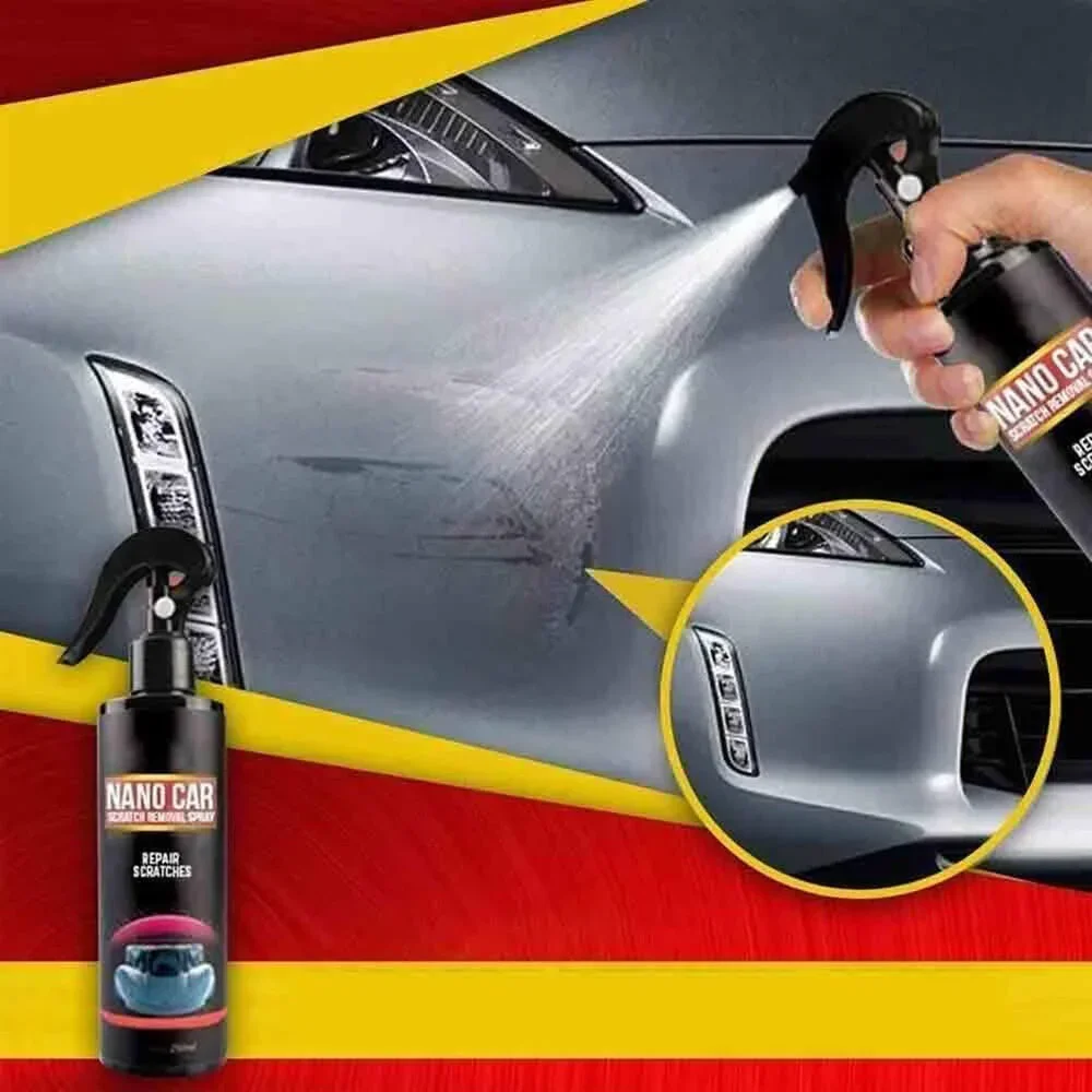 120ml Car Nano Repairing Spray Fast Repair Scratches Repairing Polish Spray Car Coating Liquid Crystal Plating Spray Polishing