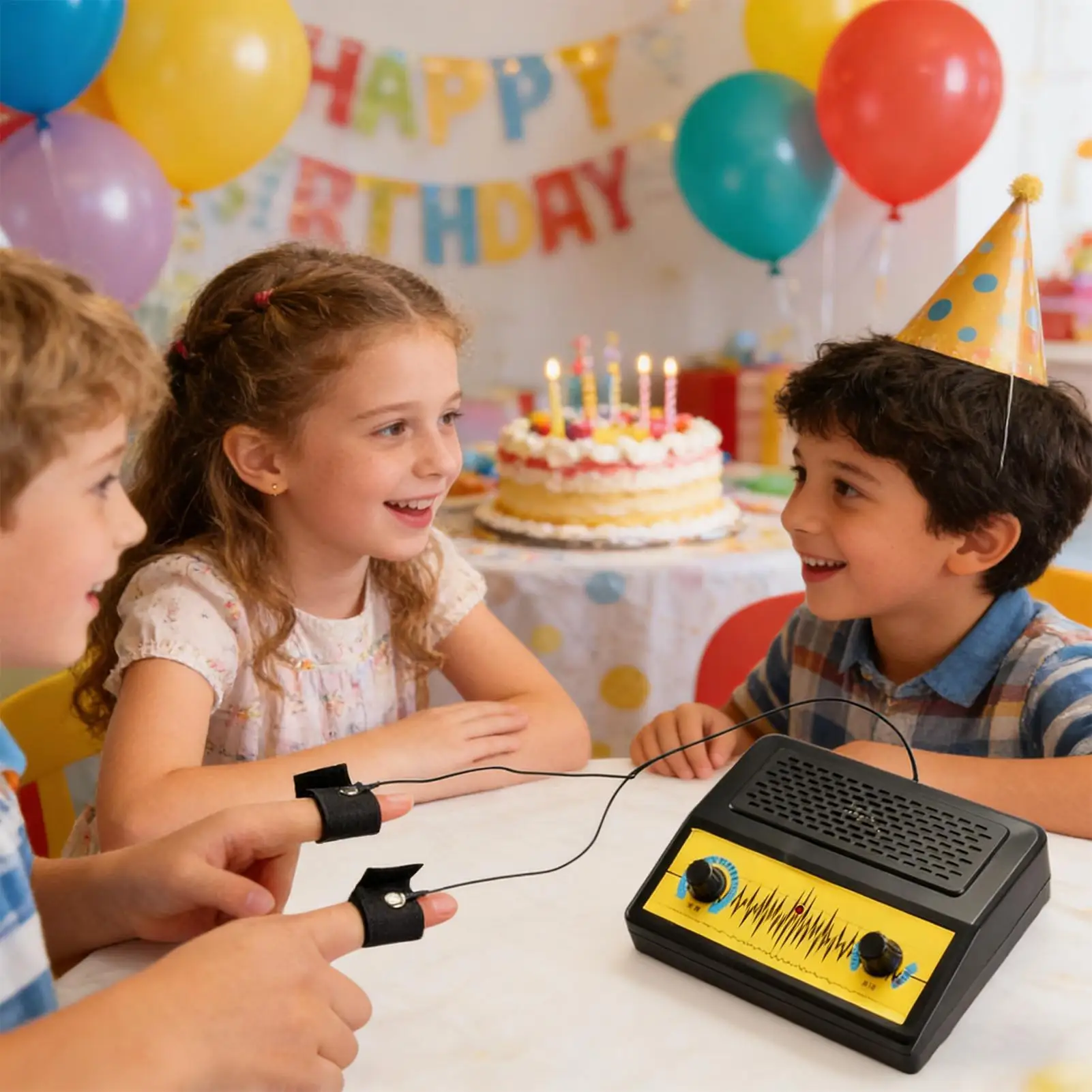 

Тестер лжи, сборка игр, инструмент для научного эксперимента, домашний тестер лжи, тест для дома, подвала, пляжа, вечеринки, дети, мальчики, девочки, ребенок