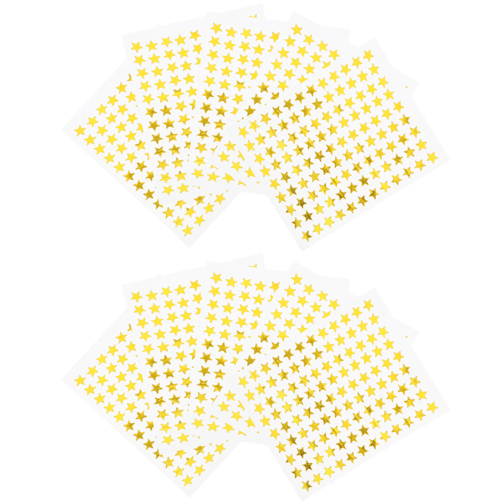 

Gold Star Stickers Pentagram Shaped Reward Stickers For Kids Teachers Classroom Motivation Incentive Students Removable