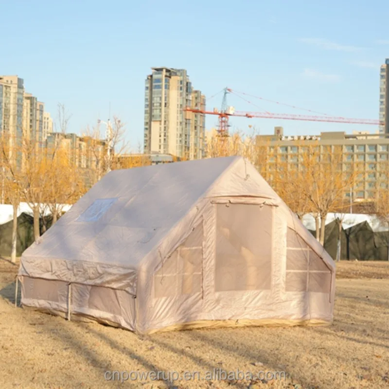 XMSJ Large 6-8 Person Luxury 12 ㎡ Waterproof Inflatable Camping Tent With Air Pump For Outdoor Camping