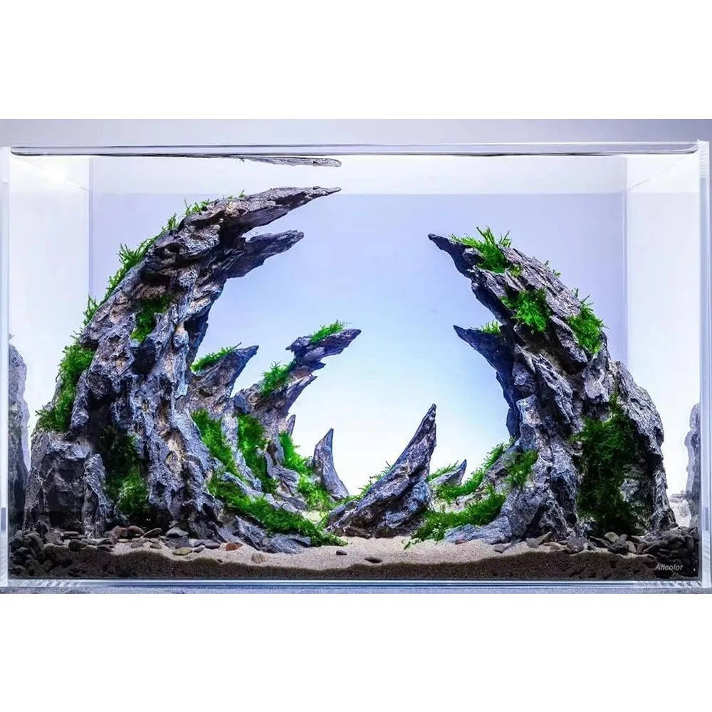 ترقية جديدة رائجة البيع - خزان حوض السمك بدون إطار فائق الوضوح 2-22 جالون زجاج حديد منخفض (15 جالون) شائع