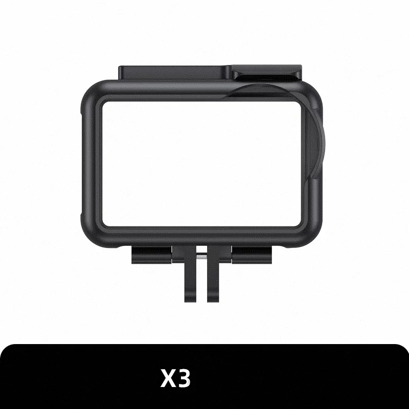 Adequado para xtu max3 max2 s5k s2 s6 x3 acessórios para câmera esportiva quadro externo capa protetora acessórios para câmera