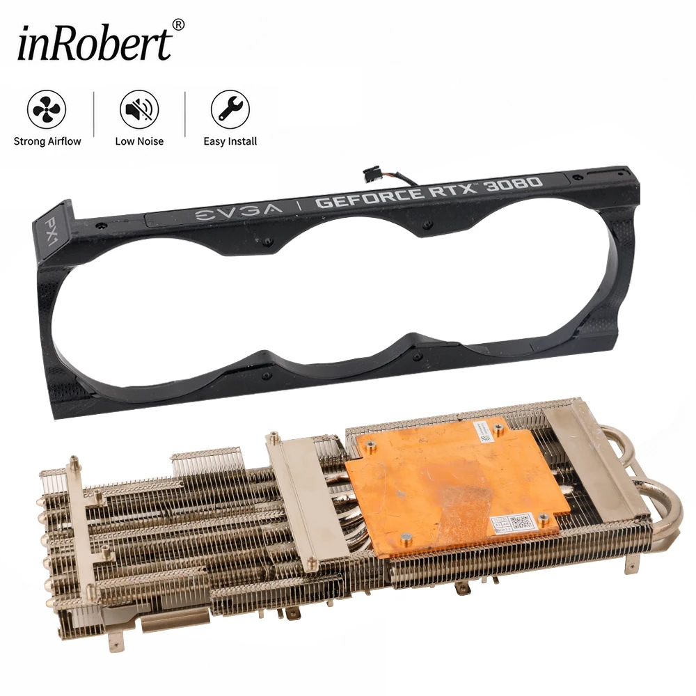 

For EVGA RTX 3070 3080 XC3 ULTRA GAMING Video Card Case Aluminum Block Heatsink Not brand new not affect product use