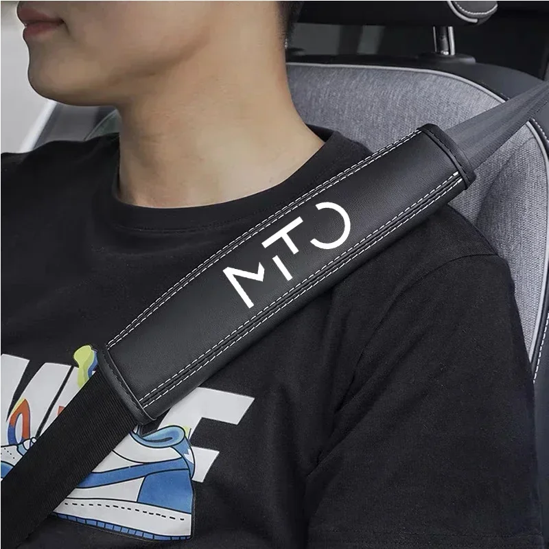 2pcs Seat Belt Covers Car Shoulder Pad Seat For Alfa Romeo Mito Car Accessorie Seat Belt Padding Pad 2024 2025 2020 2019