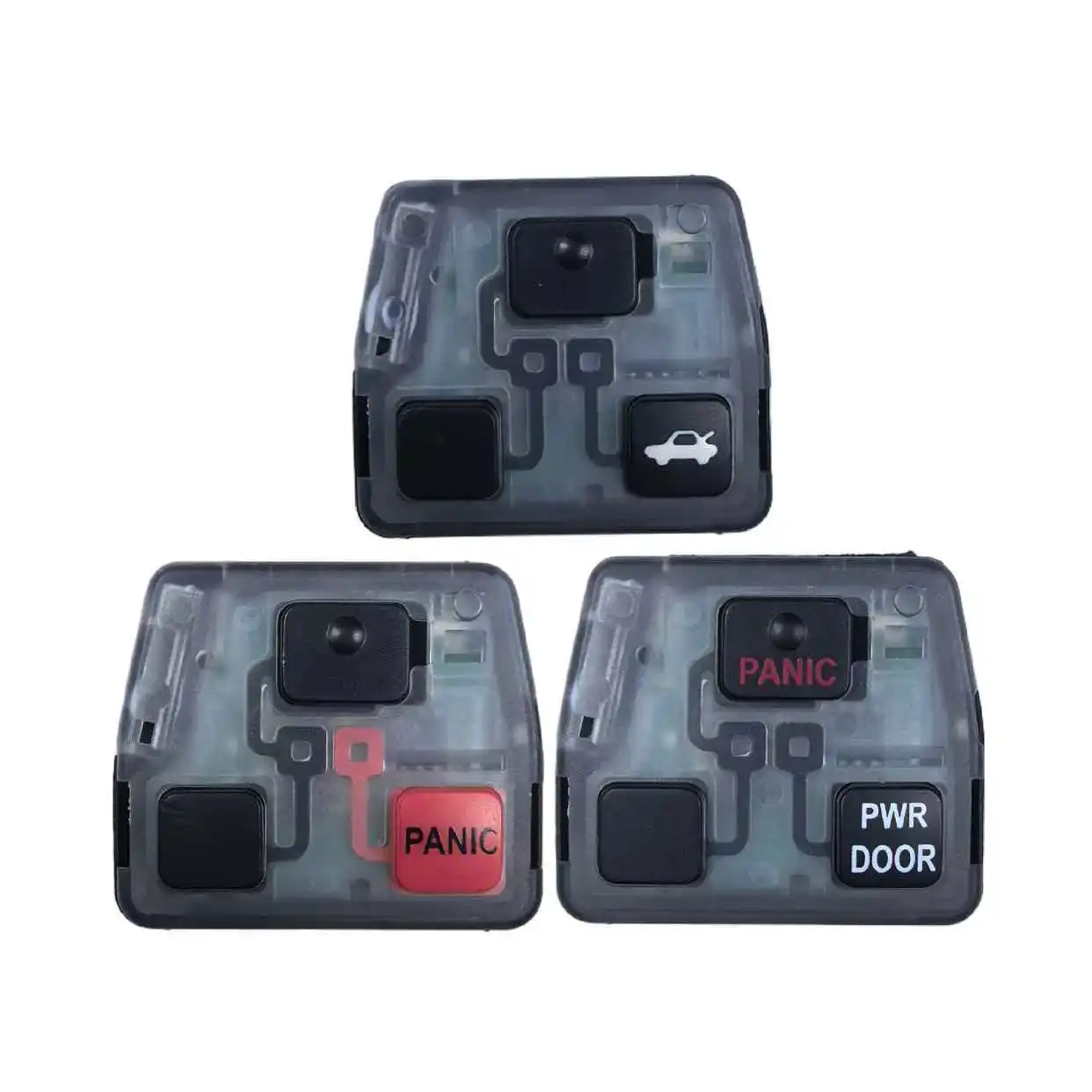 HYQ1512V 315Mhz 3Buttons Remote Key No/4C/4D68 Chip For Lexus IS300 GS300 GS430 GX470 LX470 ES300 SC300 SC400 GS400 LS400 key