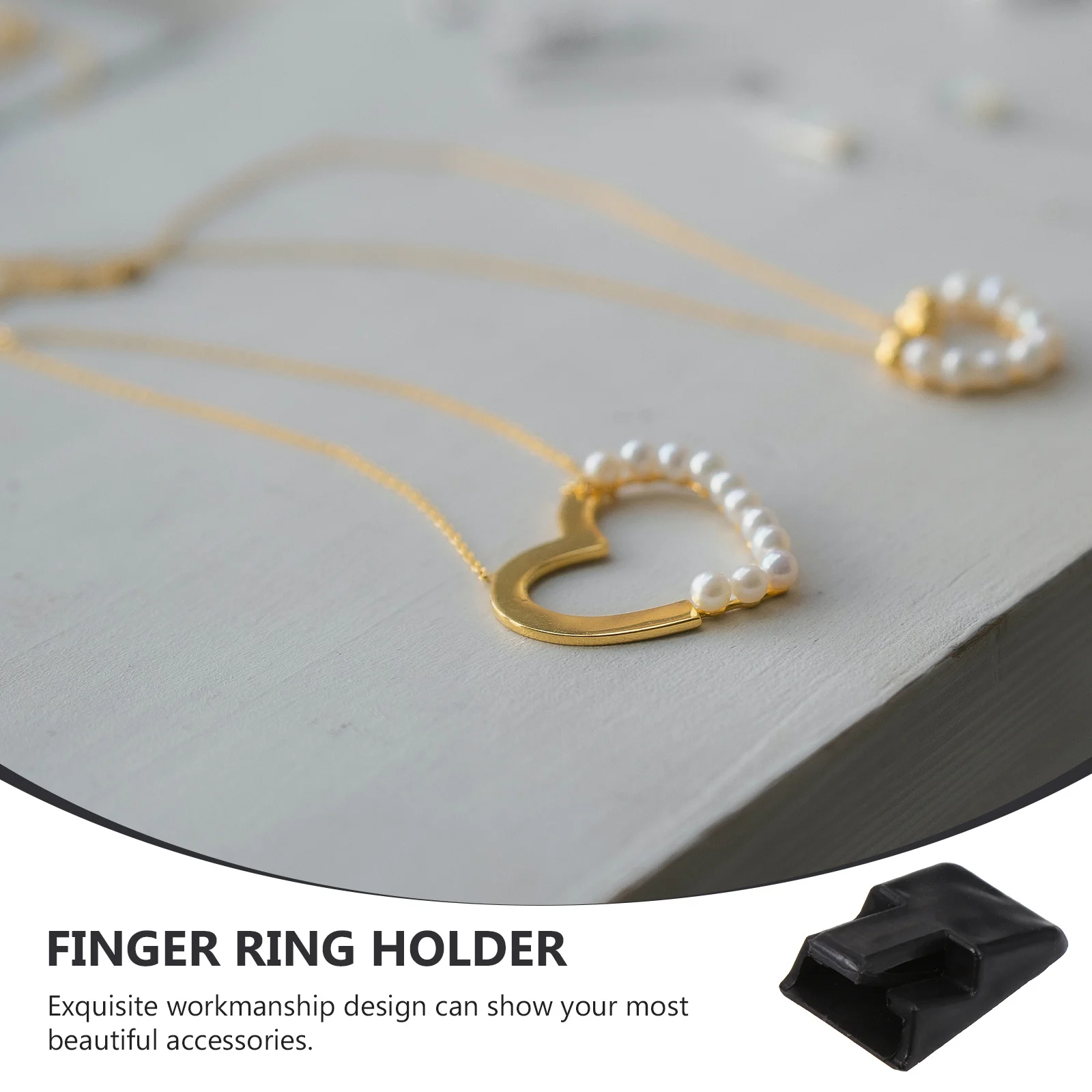 

35Pcs Plastic Finger Ring Holders Sturdy Jewelry Display Racks Organizer Stand for Rings Home Jewelry Ring Holder