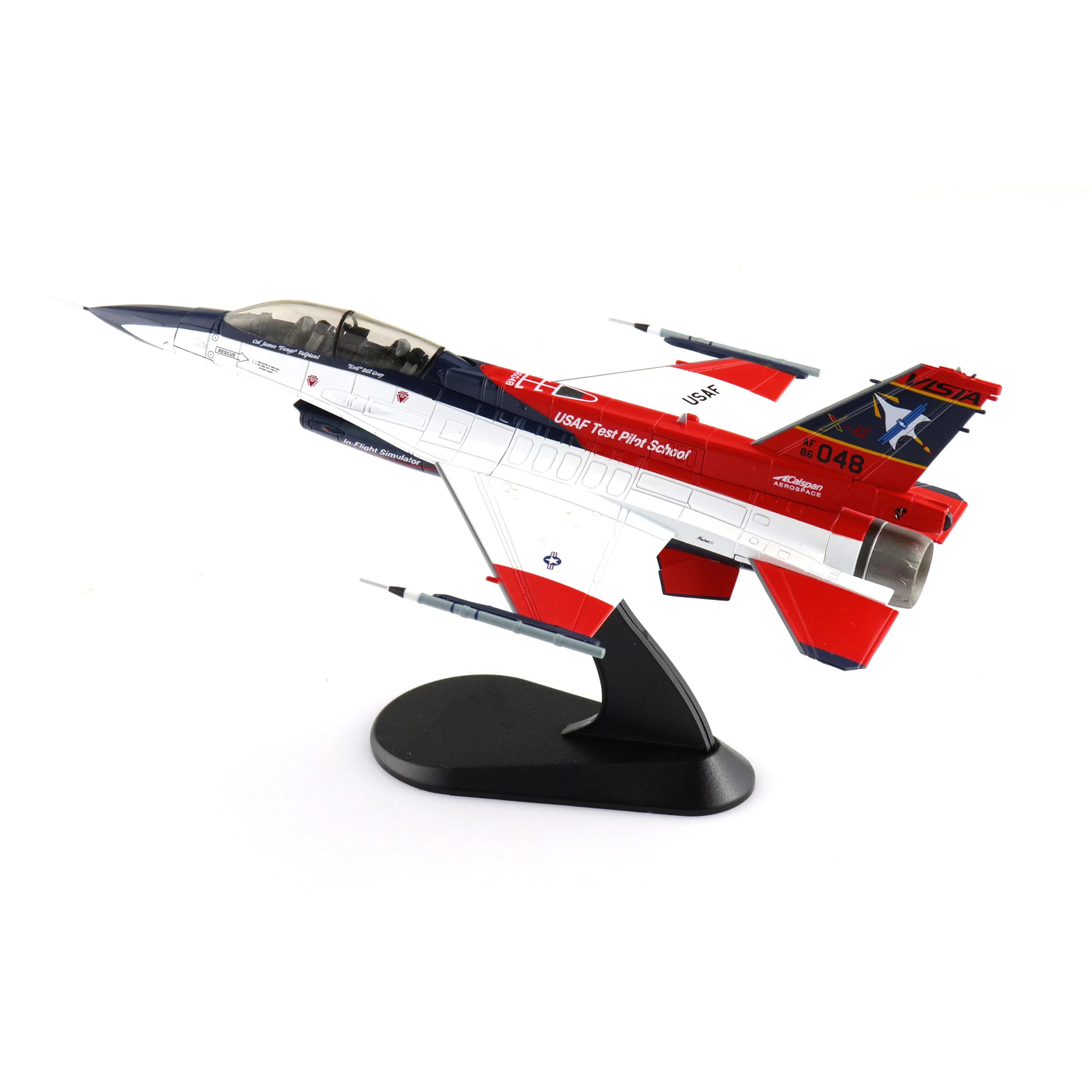 

HA38042 1/72 X-62A VISTA 86-0048 USAF fighter model ACMI pod Alloy Collection Model (Adult)