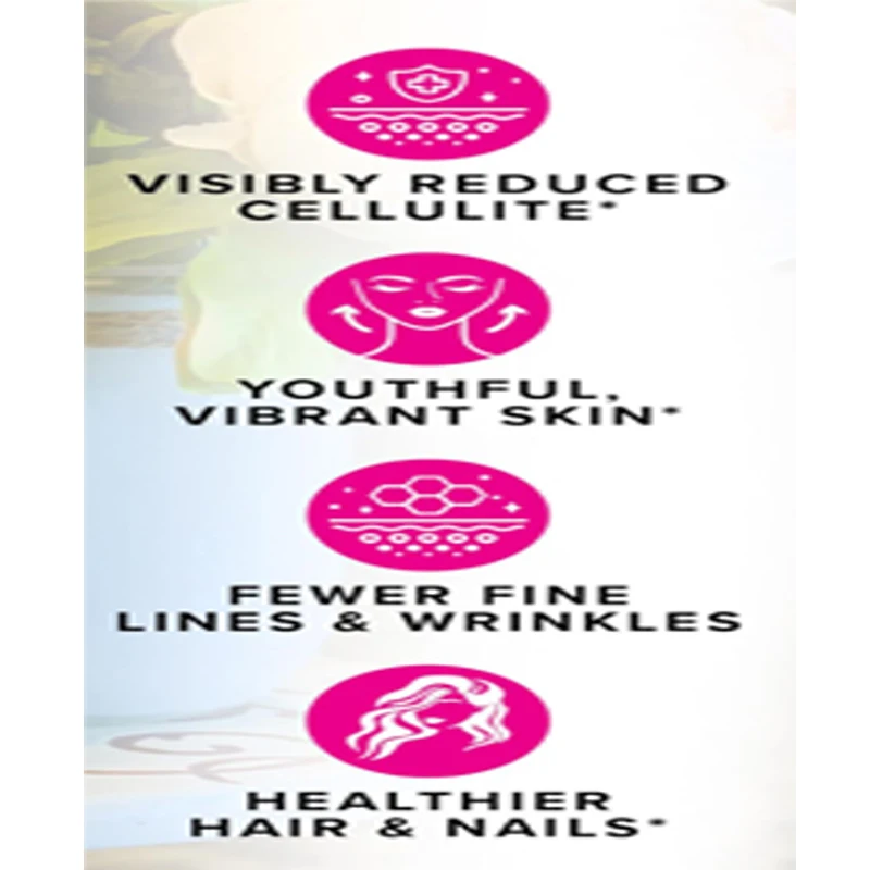 Multiple Collagen Burning: Multi Type Hydrolyzed Protein Peptides, Vitamin C, I, II, III, V, and X Types