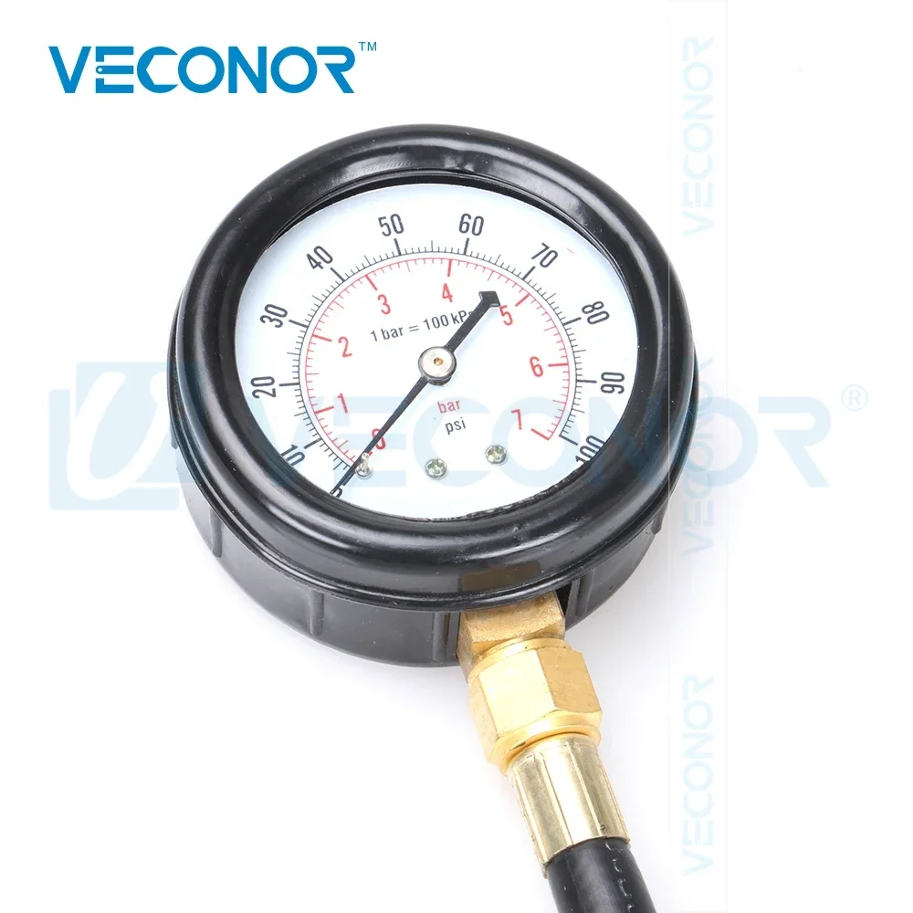 TU-12 Engine Oil Pressure Tester Pressure Gauge Test Tool Kit Auto Car Pressure Tester Automotive Diagnostic Tool