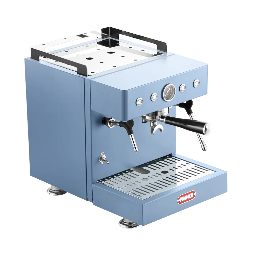 Espresso Coffee Machine Dual-Purpose Home Commercial Semi-Automatic Electric Power Source for Hotels Households Cars RVs