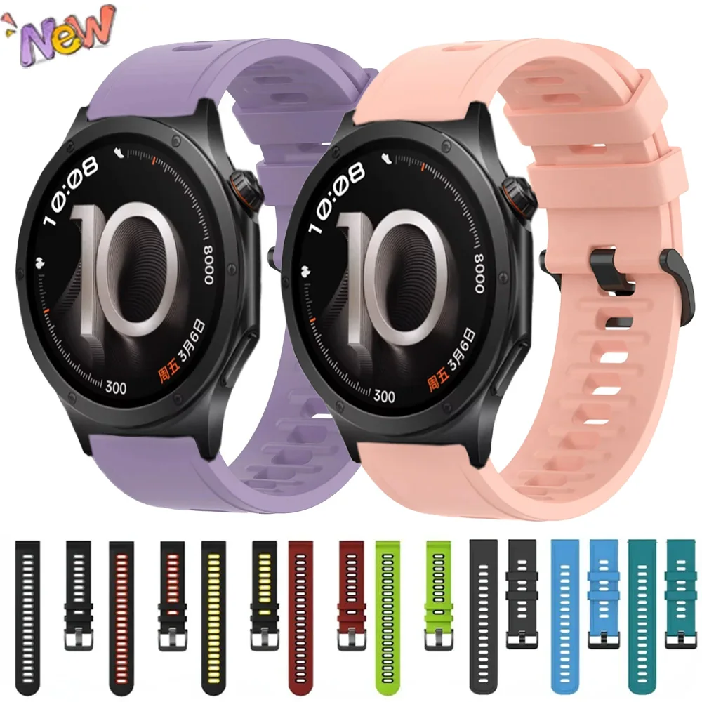 22/20mm Soft Silicone Band for OPPO Watch X3 X2 X S 4 Pro Comfortable Correa Wristband for Oneplus Watch 4 Lite 3 2 2R Bracelet