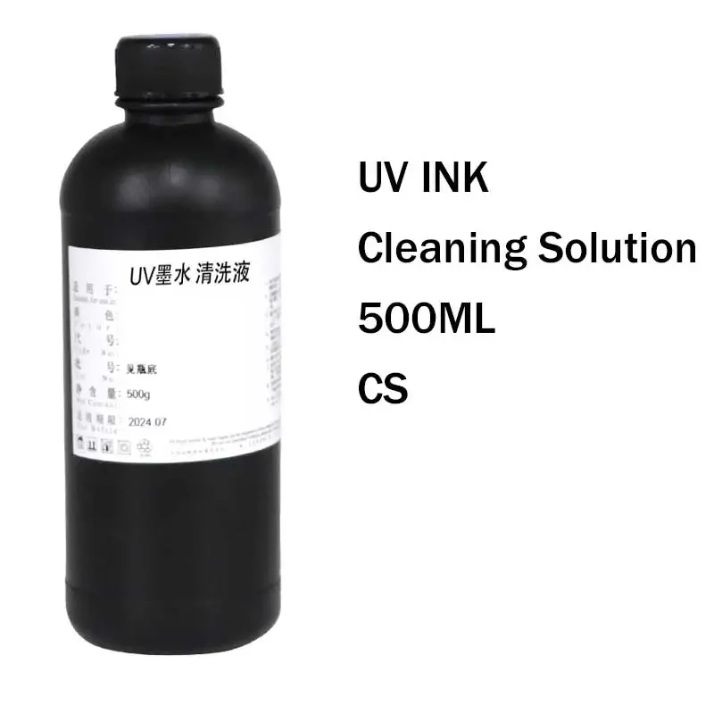 Imagem -05 - Líquido de Limpeza uv para Epson Roland Mimaki Ricoh Konica Fluido de Limpeza da Impressora 500ml