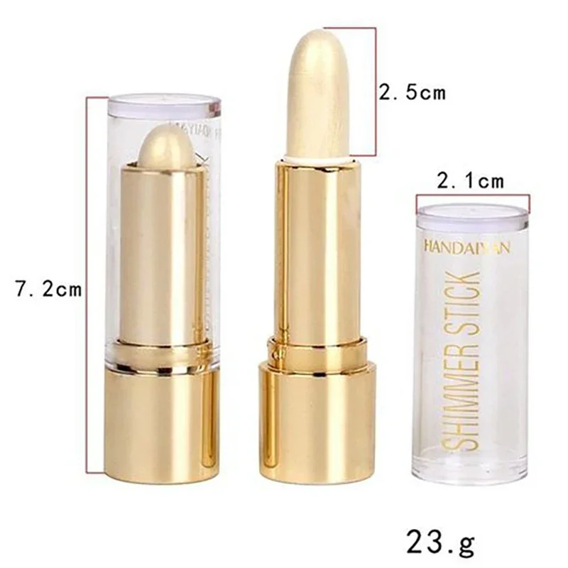 3 Farben 3d Gesicht aufhellen Text marker Bar kosmetische Gesichts kontur Bronzer Schimmer Text marker Stick Concealer Creme Make-up-Tool