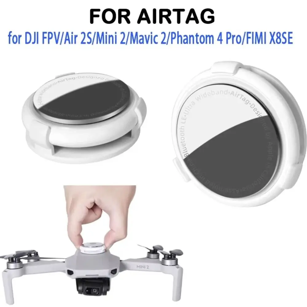 Anti-Lost Drone Bracket Fixing for AirTag Lightweight Self-adhesive Locator Fixed Bracket for DJI NEO/Mini 4 3 2/Mavic/Air 3