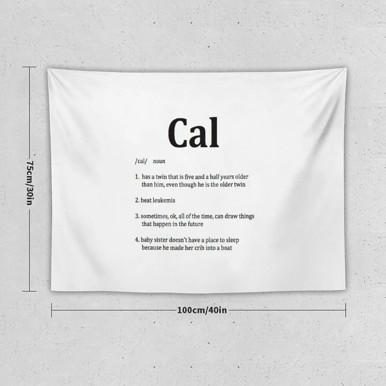 Cal Manifest Tapestry Cute Room Things Wall Decorations Things To The Room Home Decor Accessories Tapestry