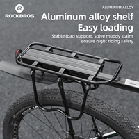 ROCKBROS Bike Rack Aluminum Alloy MTB Bike Bicycle Carrier Holder Luggage Rack Trunk Detachable Bike Rear Shelf Racks Holder