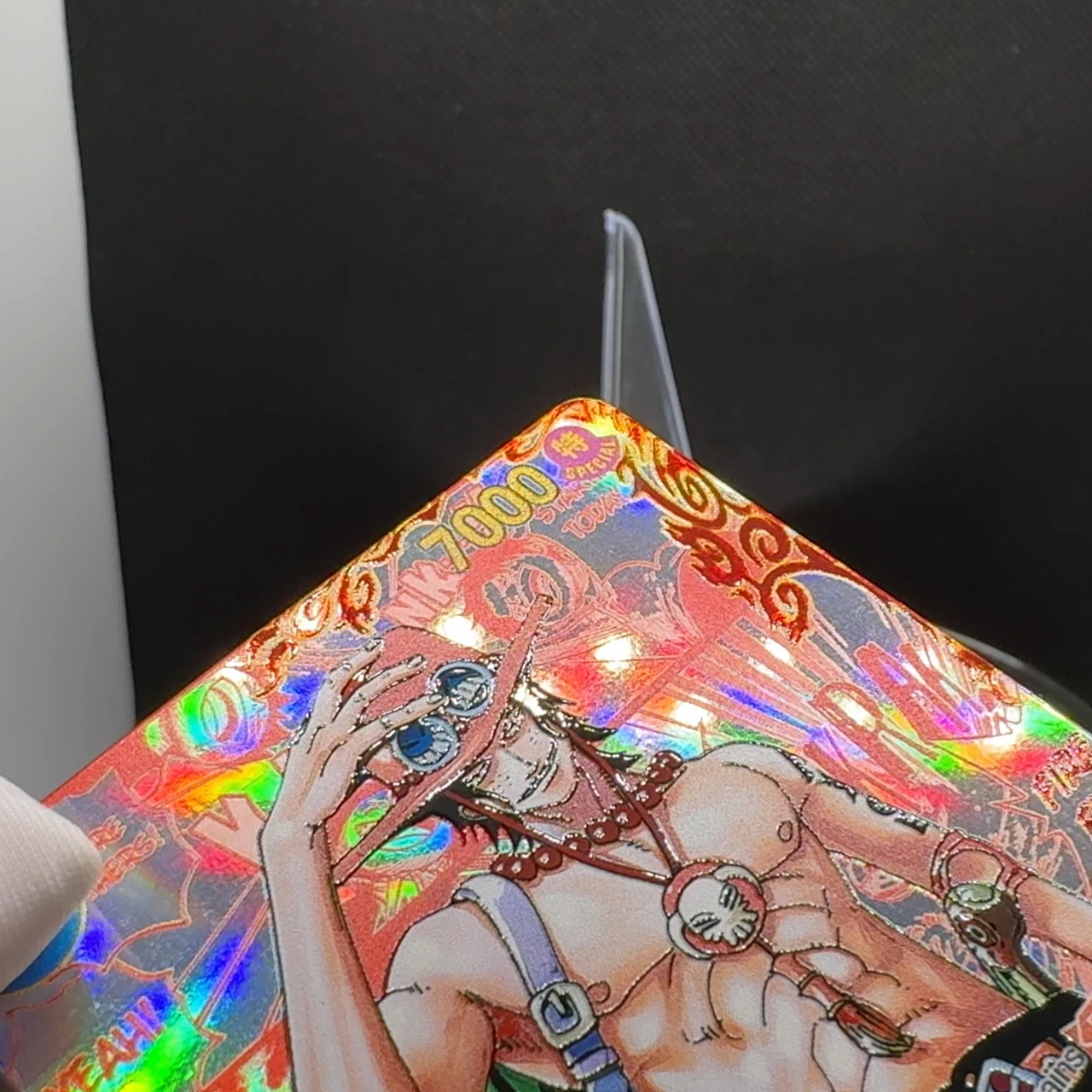 One Piece TCG OPCG English Leader Card OP13 Red Manga Card Luffy
