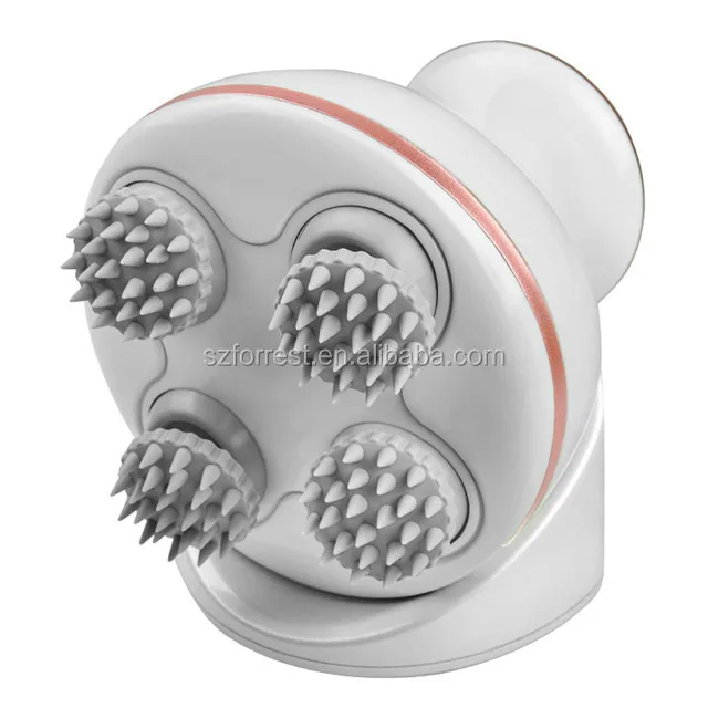 

Smart Library Portable Electric Cordless Scalp Massager Head Massager ABS Lightweight With 4 Kneading Massage Head Waterproof