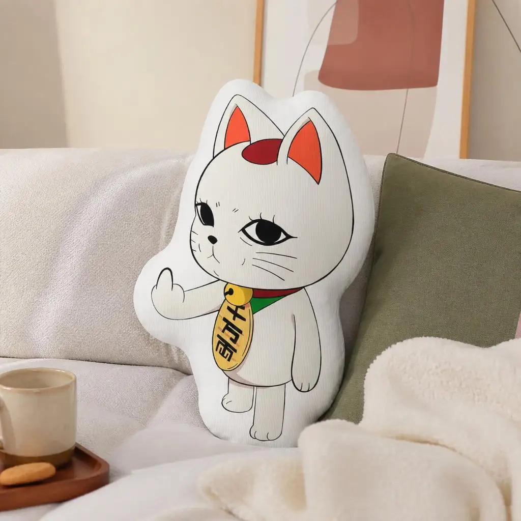Turbo Granny Dandadan Plush Pillow Cushion Irregular Stuffed Throw Pillow Home Decor Gift Sofa Bed Couch
