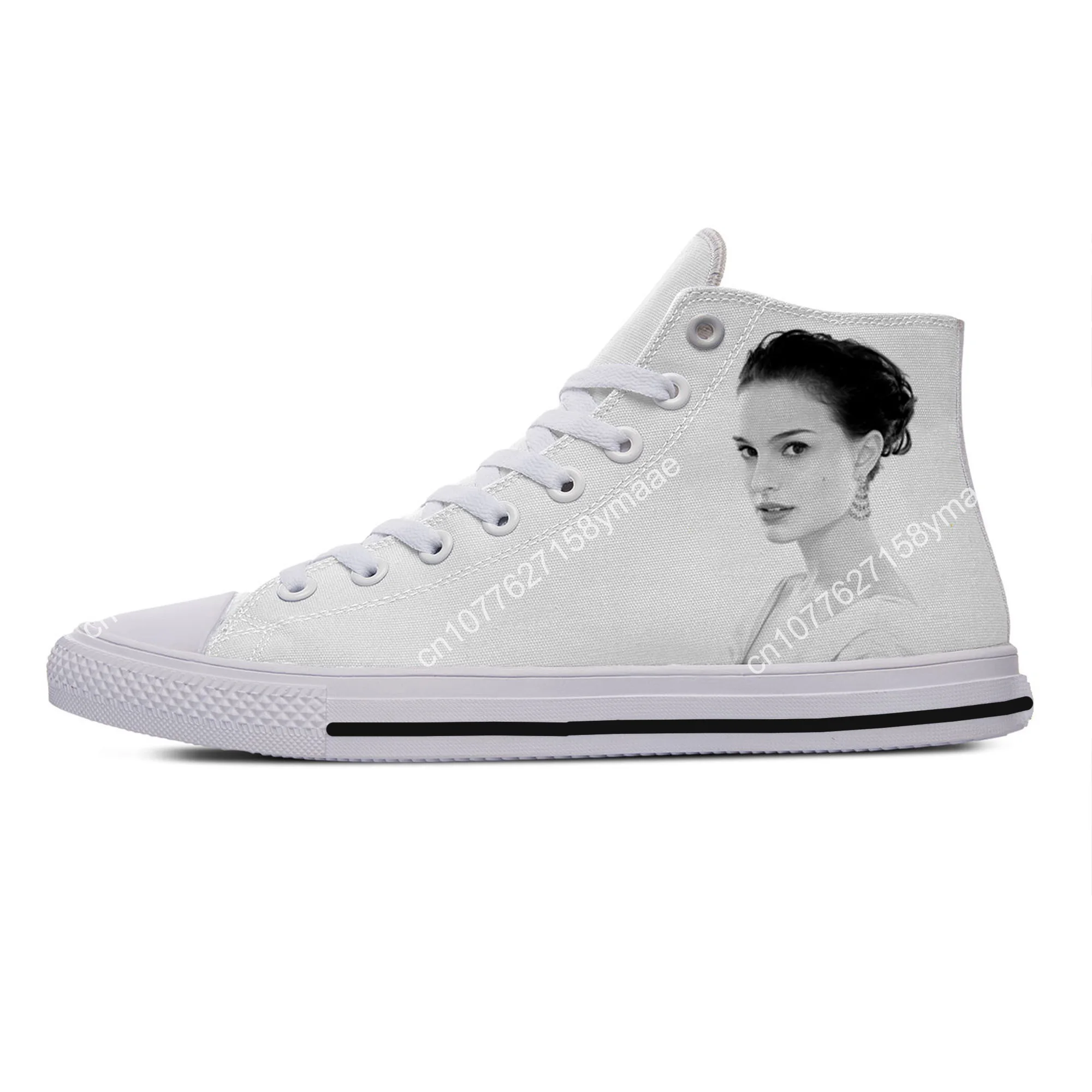 Hot Cool Fashion Funny New Summer High Quality Sneakers Casual Shoes Men Women Natalie Portman High Help Latest Board Shoes