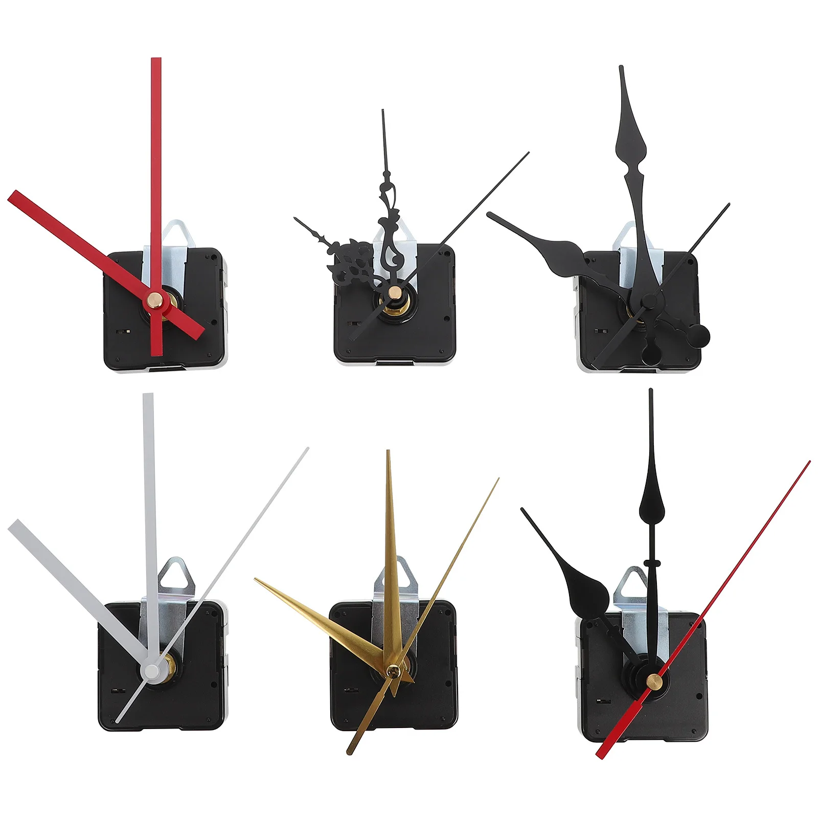 

1Set Clock Parts Simple Texture Practical Mute Movement DIY Clock Accessory Kits Long Service Life Mute Movement